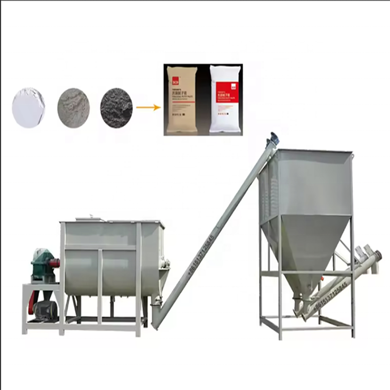 Line Dry Mortar Production Plant Simple Dry Mortar Production Line
