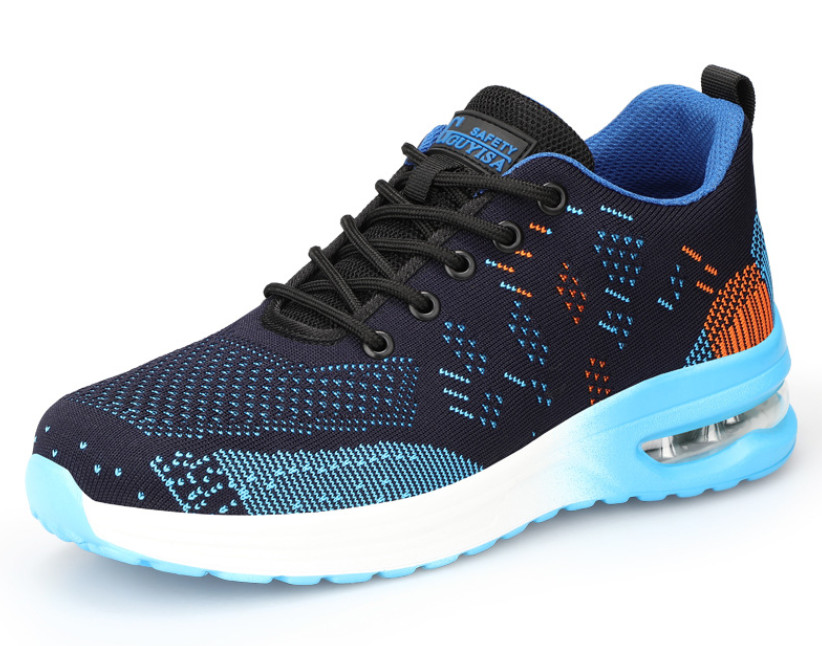 Steel Toed Anti Piercing Function Shoes, Lightweight Shock Absorbing Work Safety Shoes
