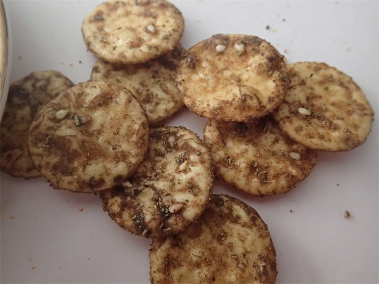 OU KOSHER Senbei Rice Crackers Coarse Delicious Sesame Seed Biscuits