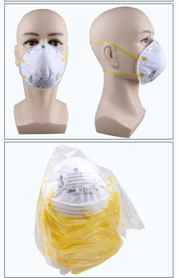 Instock N95 3M 8210 Face Mask Non Woven Surgical Mask BFE>95%