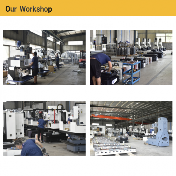 VMC850 Vertical CNC Machining Center 1200mm Long X Axis 1800x420mm Work Table 2