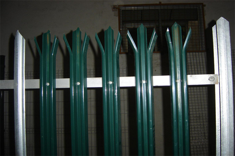 Factory Supply Hot DIP Galvanised Steel Palisade Fencing Easily Assembled For Steel Tower