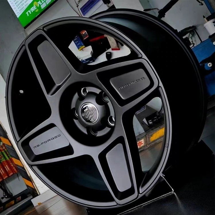 custom wheelsl matte black 4 wheel Better driving experience 16 17 18 beadlock off road wheel