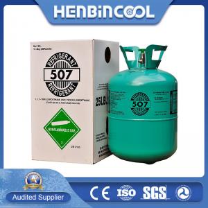 Buy cheap 99.9% Pure HFC-R507 Refrigerant In Disposable Steel Cylinder product