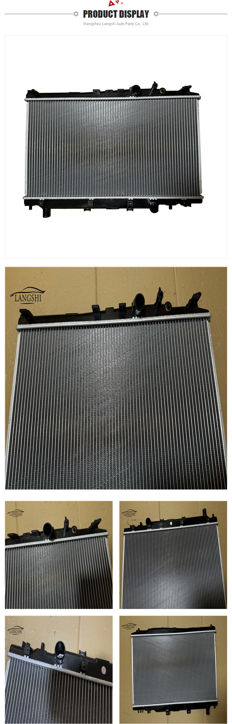 1901051BH51 Car Engine Coolant Cooler and Aluminum Radiator for HONDA VEZEL XR-V