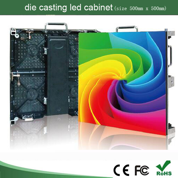 Outdoor P4 P5 LED Poster Display Screen Indoor Advertising Screens