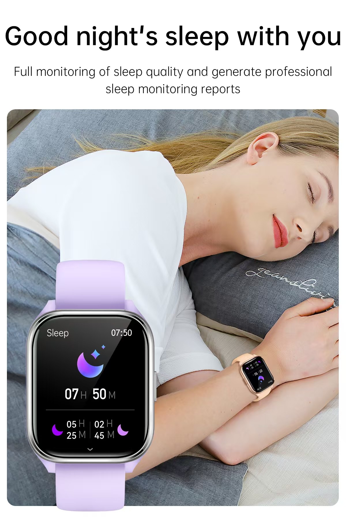 KT37S Women Smart Watch 1.85 Inch Full Touch Screen SmartWatch