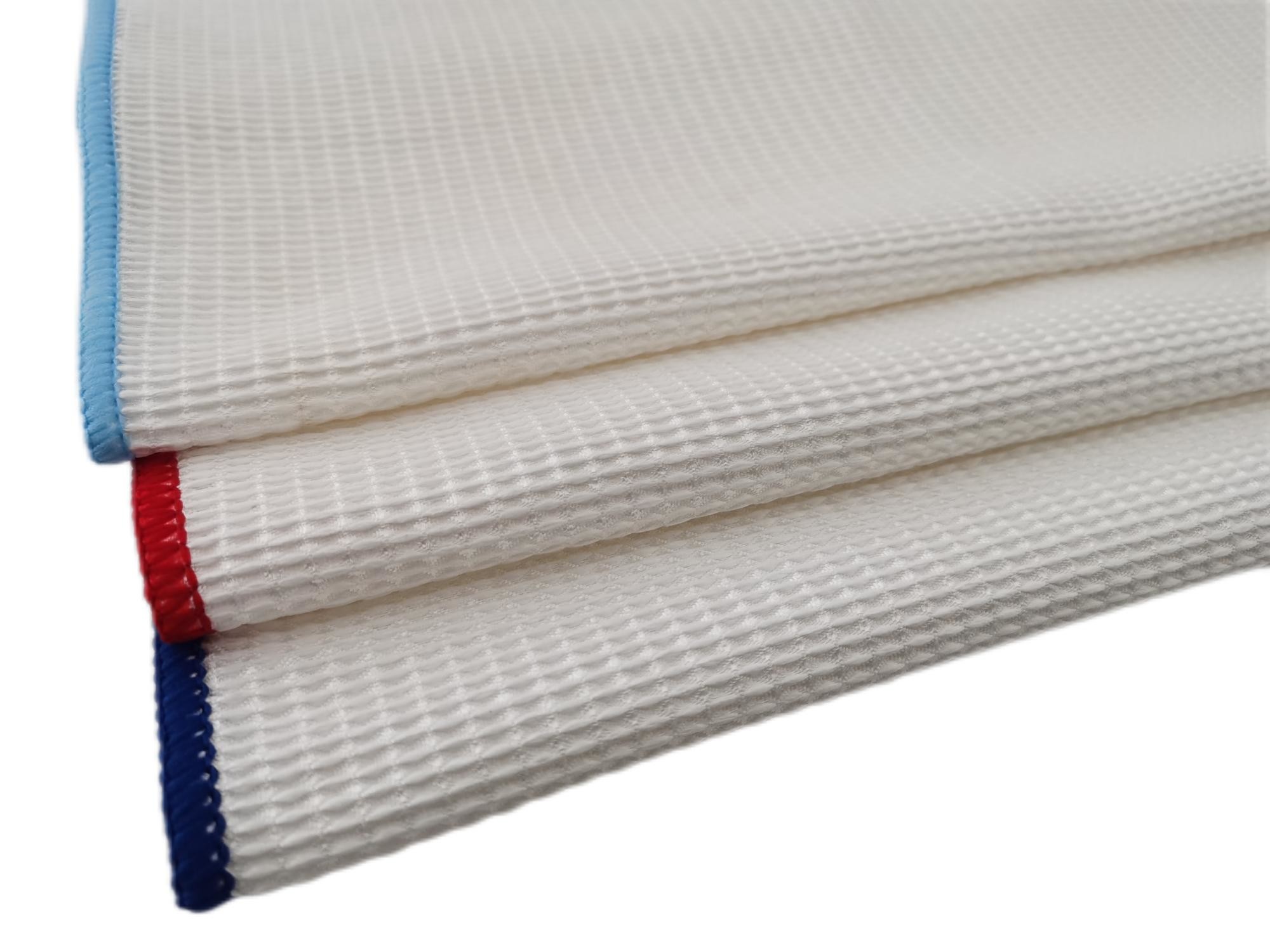 Waffle Glass Cleaning Towel Duster Clean Microfiber Cloth For Kitchen Cleaning