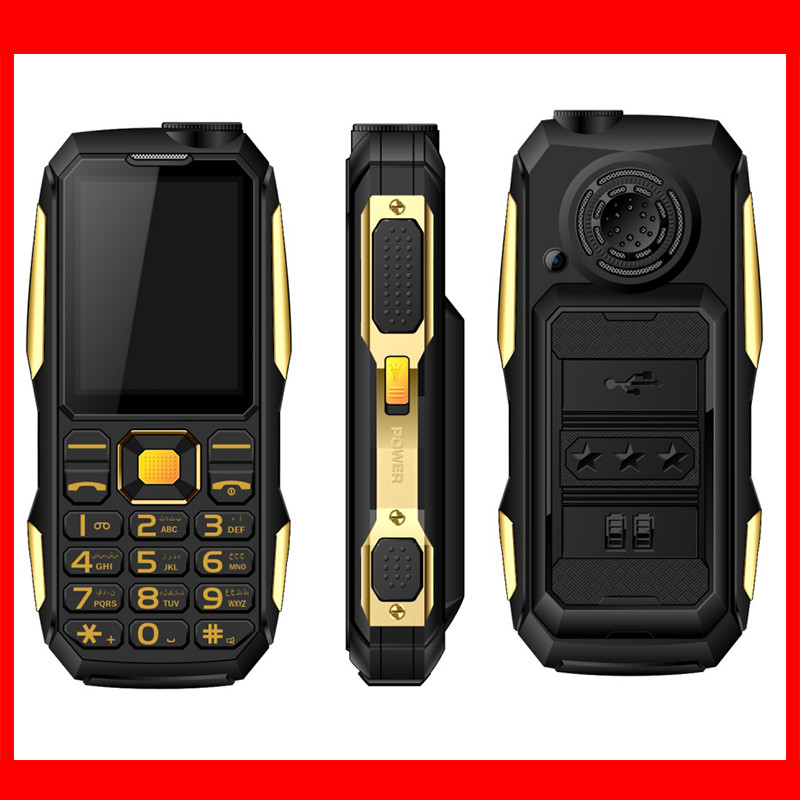 2.4 inch Long Standby Chargers Mobile Phone Sim Card Flashlight Wireless Fm Radio feature Phones
