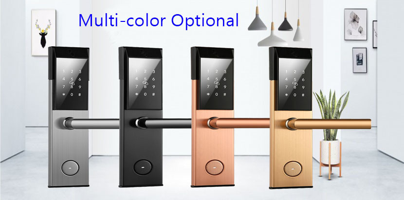 Ss Apartment Smart Door Lock PMS Smart House Lock TT Lock APP Control