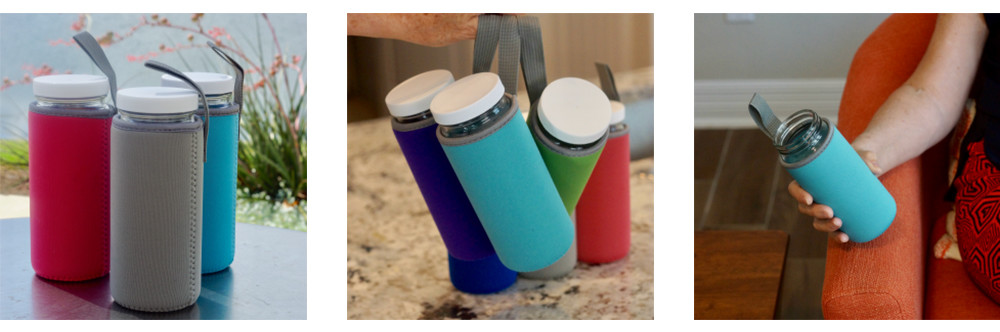 Vibrant Color 16 17 18 Oz Insulated Neoprene Bottle Sleeve