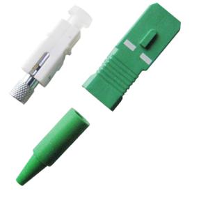 OEM LC APC Connector , Fast Connect Fiber Connectors For Telecommunication