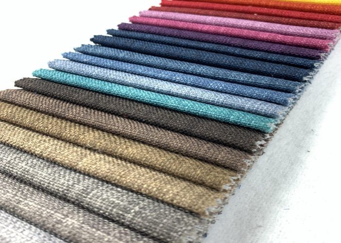 Fabric manufacturer cheap linen look fabric for home deco upholstery sofa linen fabric