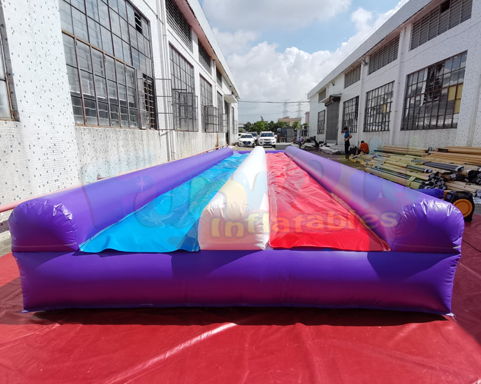 OEM Backyard Inflatable Slip And Slide Jumping Bounce House