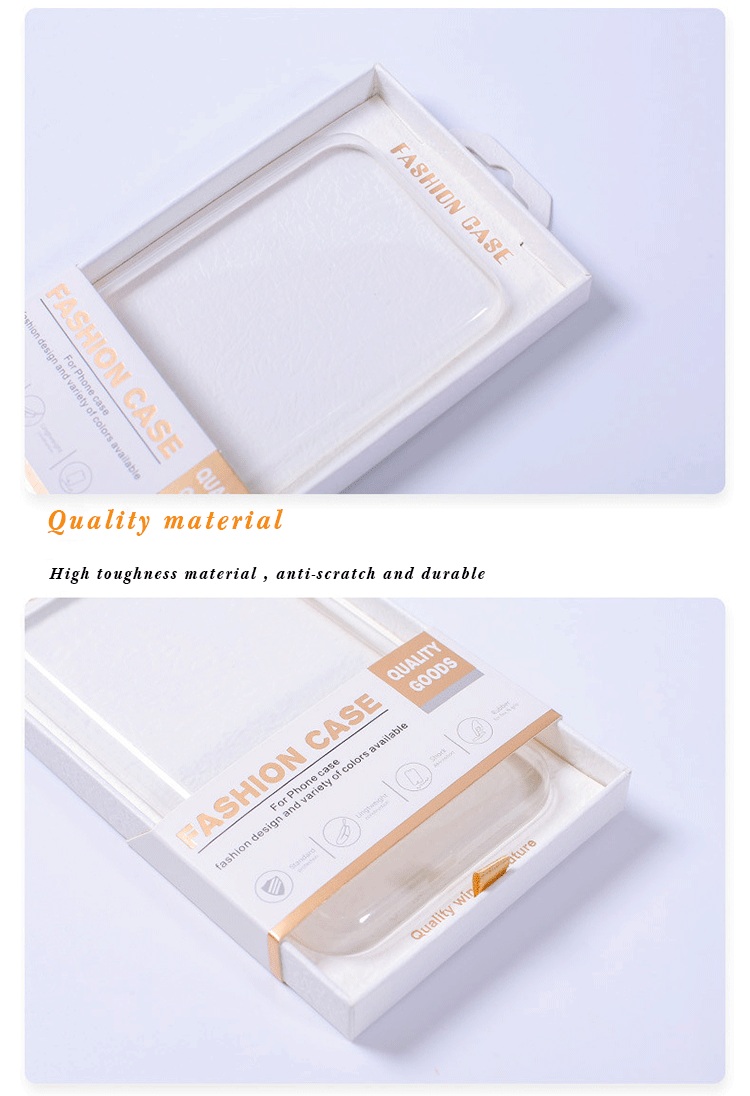 Cell Phone Mobile Case Packaging Box Hard Paper Biodegradable Blister Packaging