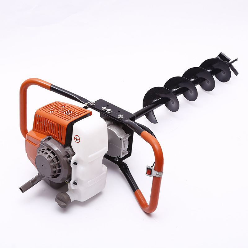 OEM 52cc Petrol Gas Powered Earth Auger Post Hole Digger Borer Ground Drill