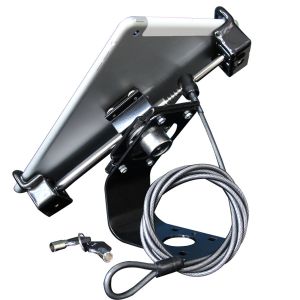 COMER security locker for tablet panel computer display stands