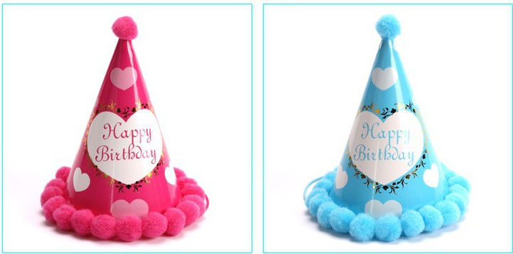 Party decorated hat, children's festive hat