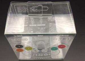 Buy cheap China small clear PVC boxes with hanger wholesale plastic gift box product