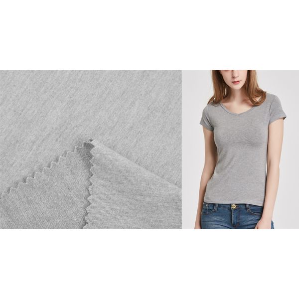 Bamboo Material Knitting Fabric Price for Clothes, Polyester Cotton Spandex Bamboo Jersey Rib Terry Fleece Knit Fabric/