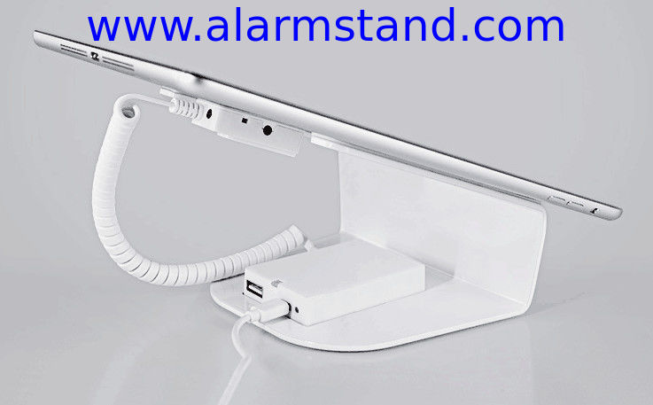 COMER anti-lost Security sensor alarm cord locking devices for tablet pc holder with charger