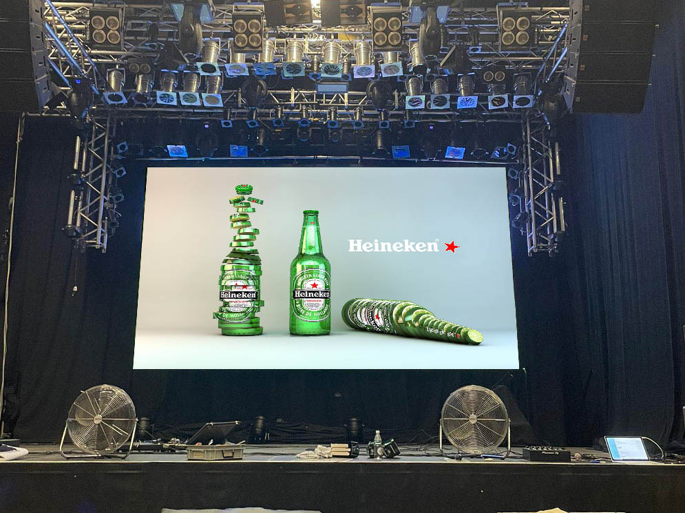p3.91 indoor rental led screen