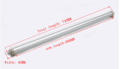 Modern Design Aluminium Alloy Slide Back Hotel Door Closer for High Traffic Areas