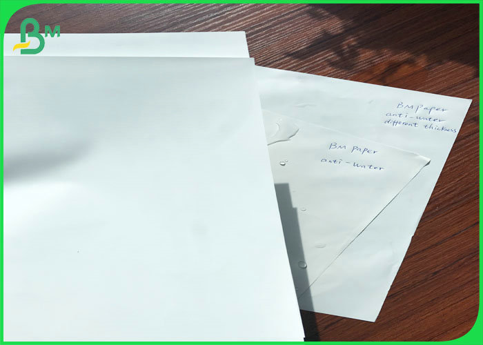 Nonacid Anti folding tear proof 60gsm 80gsm 100gsm 120gsm 150gsm synthetic stone paper in roll package