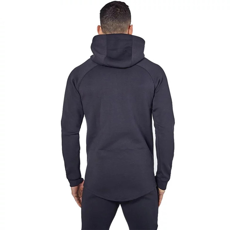 Slim Fit Gym Full Zip Face Mens Oversized Pullover Hoodie 100% Cotton For Autumn