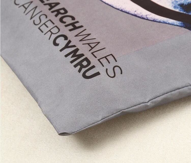 Outdoor Use 210D Sample Shoe Polyester Drawstring Bag,fashionable pattern printing polyester foldable shopping bag PACK