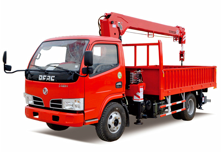 Dongfeng 3.2 Ton Lorry Mounted Crane With Manipulator 1898-3329 Mm Span