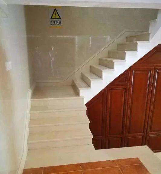 Stairs Tread Step And Risers China Factory Customized Size Marble Stone Slab Tile