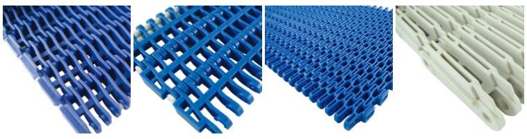 Chinese Manufacturers Raised Rib Modular Belt 4809 Pitch 57.15mm