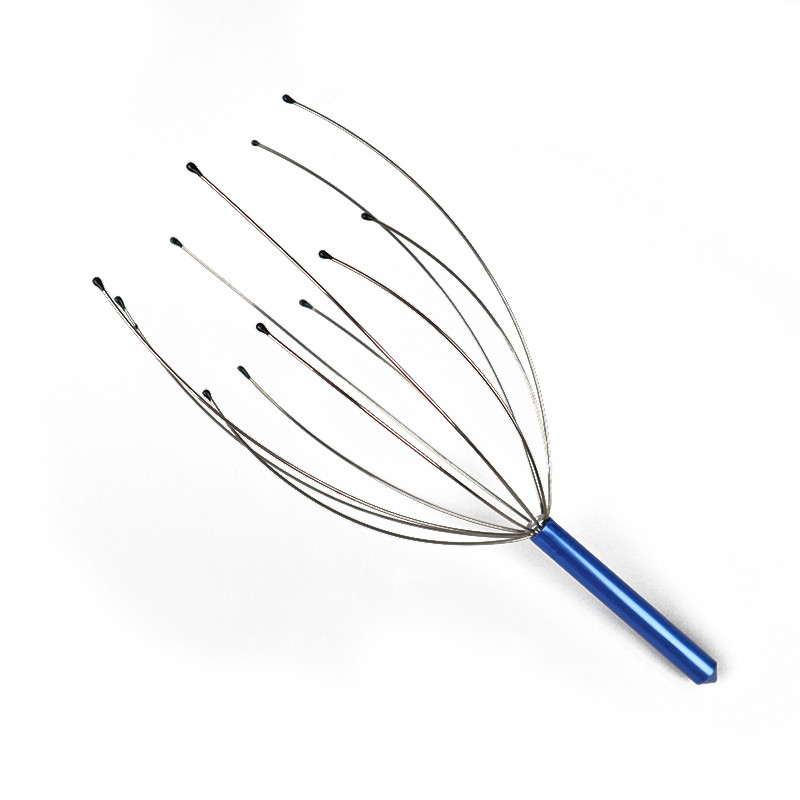 Claw Shape Hand Held Scalp Head Massager Comfortable Portable Lightweight