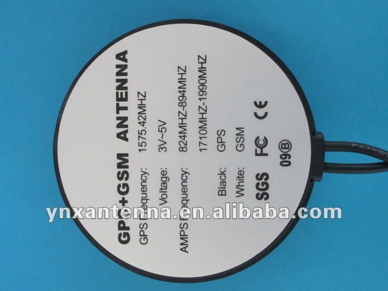 800*480 Resolution Waterproof IP67 External GPS GSM Combo Antenna with Fakra Plug Connector