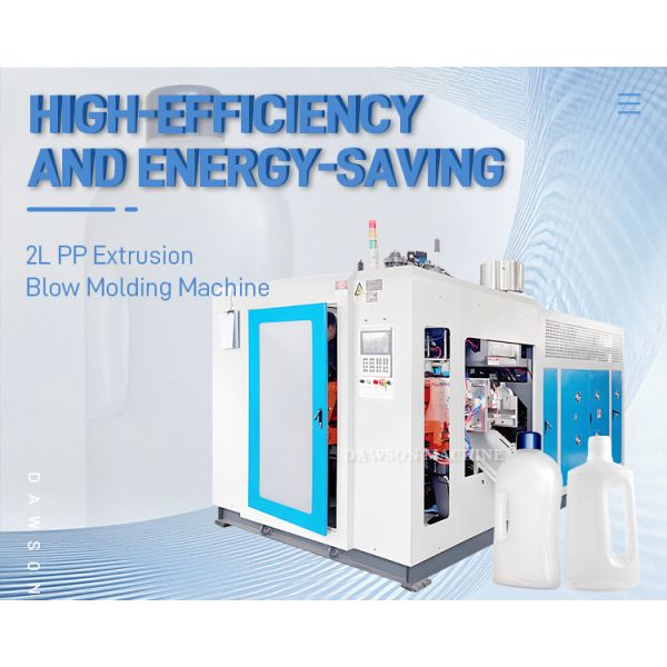 Easy To Operate Extrusion Blow Molding Machine 2L 3L Laundry Detergent Bottle Making