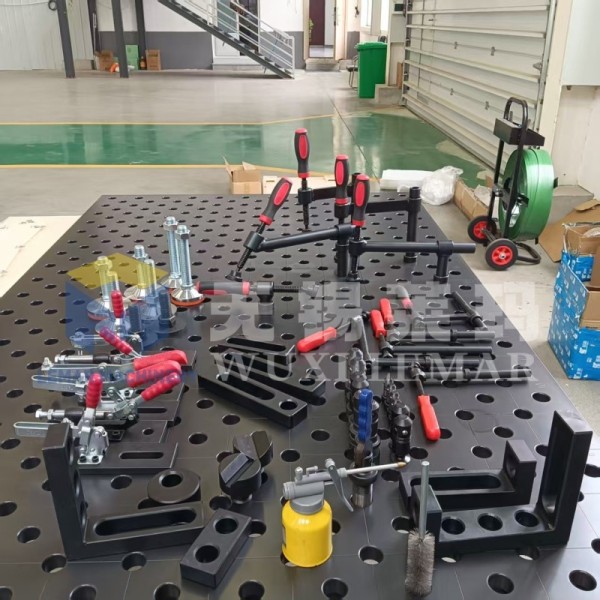 Assembly Friendly D28 3D Heavy Duty Modular Welding Station Table