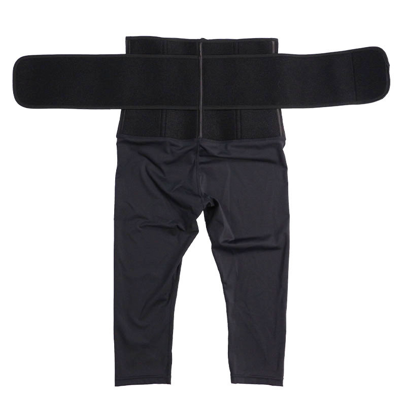 Womens High Waisted Gym Leggings 9 Steel Bone Waist Trainer Tights