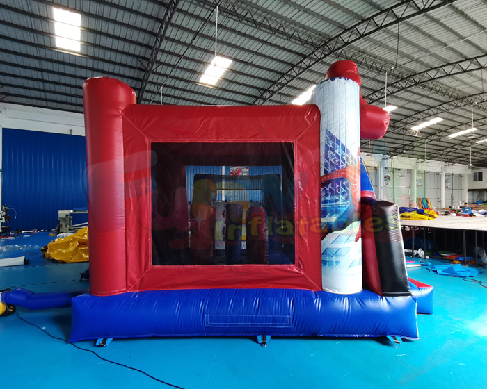 Super Hero Bounce House Combos Inflatable Water Slide