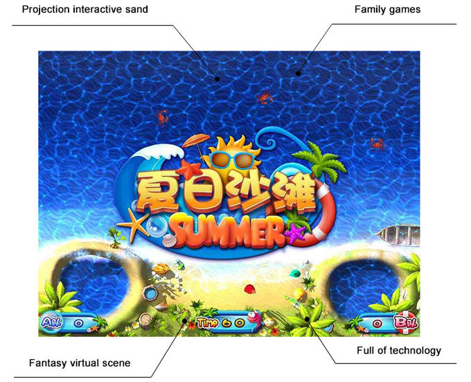 Children Indoor Playground Kid Interactive Floor Projection System Magic Games