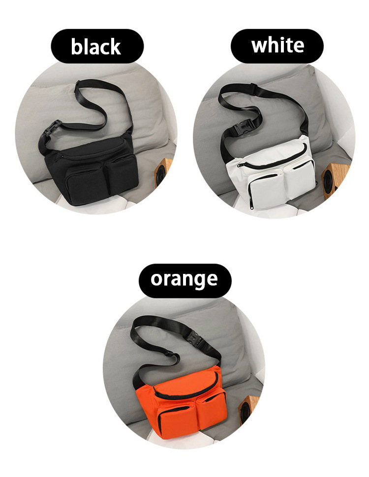 Sympathy Casual Sport Shoulder Chest Bag Waterproof Nylon Men Women Waist Bag
