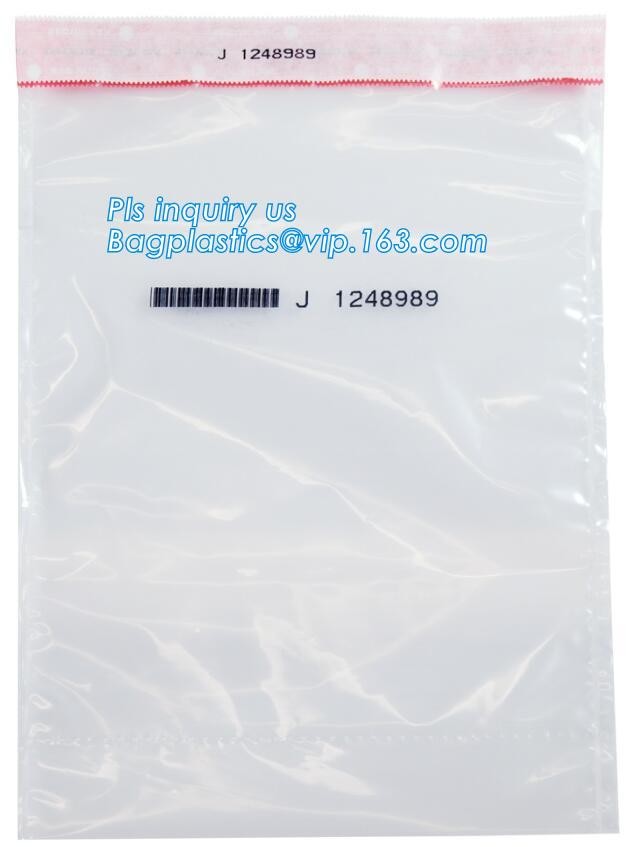Security plastic bag with adhesive tape for cash, plastic money bag, Security Money Cash Bag For Airport/Bank and police