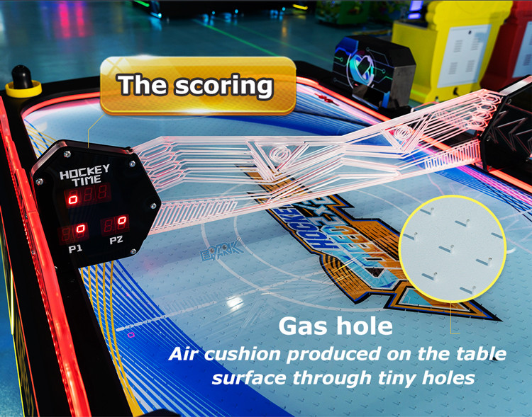2 Players Air Hockey Game Machines For KTV , Kids Air Hockey Table