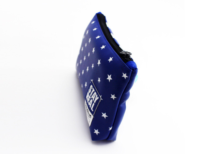 Personalized Wholesale zipper pouch cotton bag canvas makeup pencil pen case pouch bag