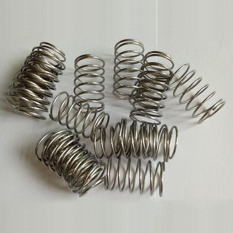 Factory Custom Compression Springs Made Of High Quality Spring Steel Button Contact Touch Spring