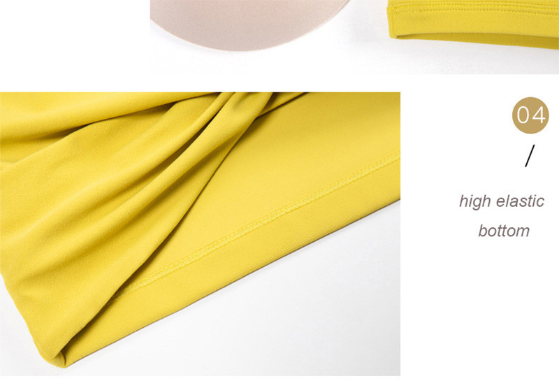 Bright Color Shallow Front Criss Cross Sports Bra Women Nylon Top With Removable Pads