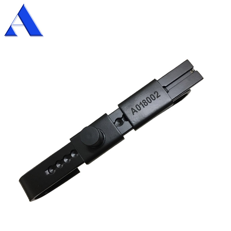 Cargo Shipping Container Security Door Lock Barrier Seal Black 250mm to 445mm and Low Maintenance Requirement