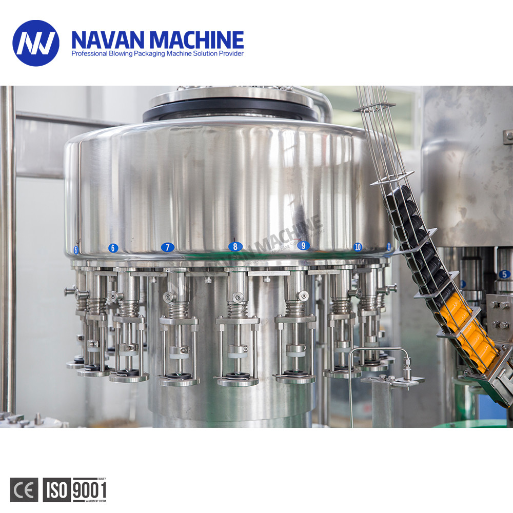 Automatic 24 Heads Glass Bottle Liquid Kombucha Washing Filling Capping Machine