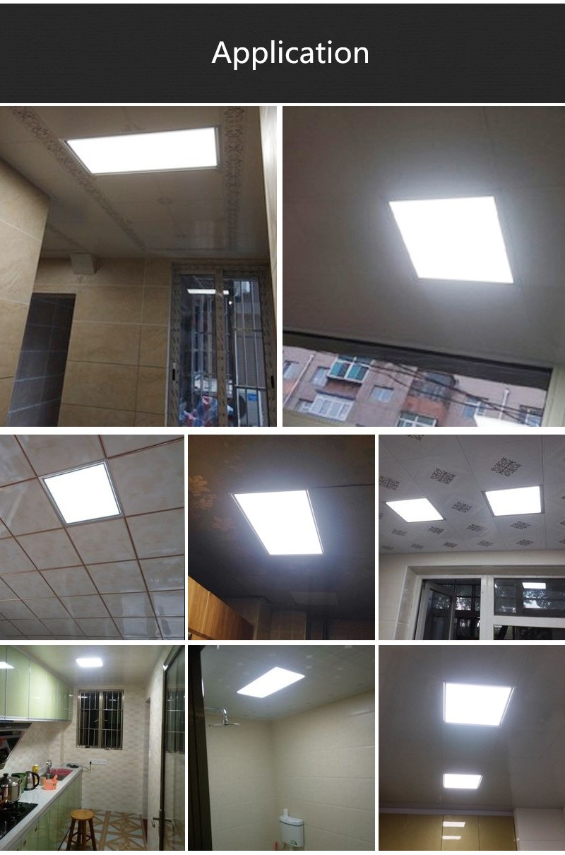 Led Panel Integrated Ultra Slim Led Ceiling Light 30 X 30CM Aluminum