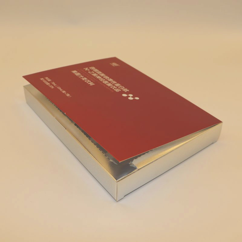 Cardboard Food Packing Boxes with Velvet insert 375g mylar Paper Material OEM